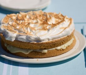 Key Lime Cake with Lime Cream Filling