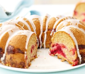 Cranberry Swirl Coffee Cake (Healthier Version)