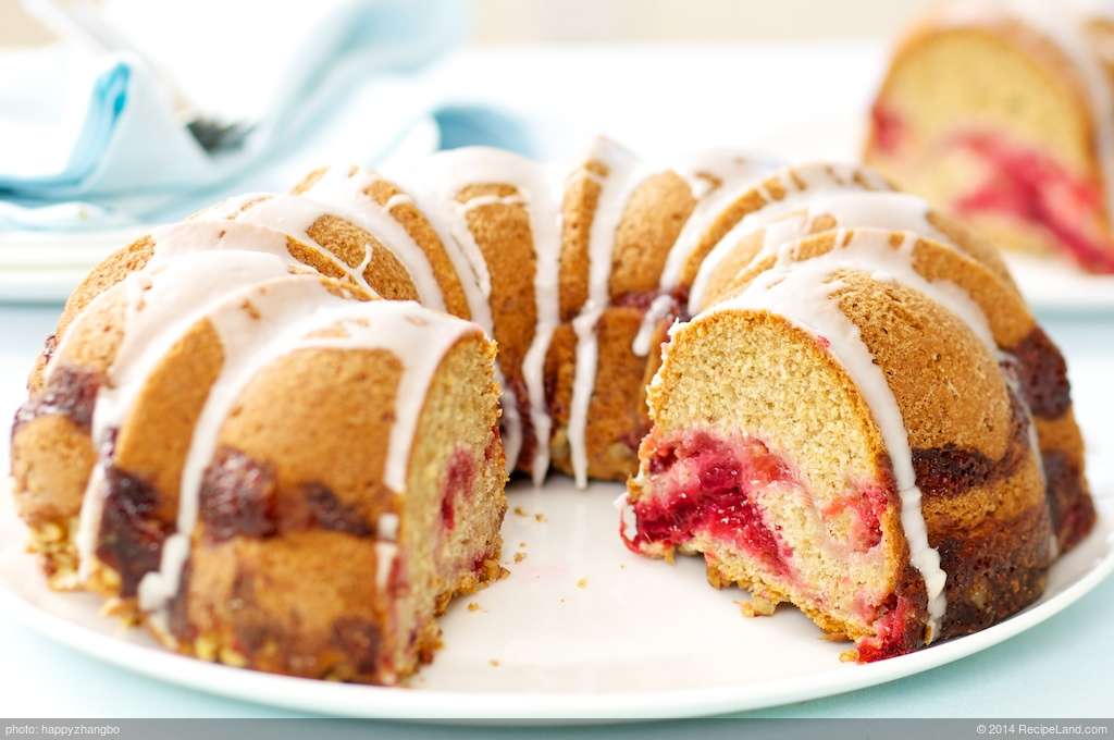 Cranberry Swirl Coffee Cake (Healthier Version) recipe