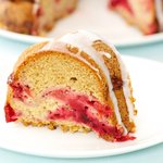 Cranberry Swirl Coffee Cake (Healthier Version)