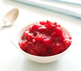 Honey Cranberry Sauce with Pineapple