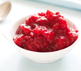 Honey Cranberry Sauce with Pineapple