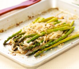 Roasted Asparagus with Sweet Onion