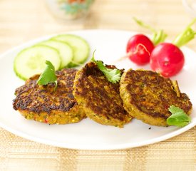 Edamame Veggie Burger