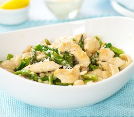 Asparagus Chicken Pasta with Parmesan