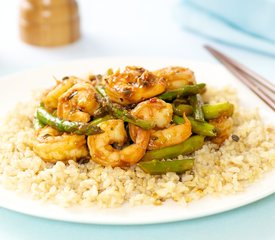 Asparagus Shrimp Stir Fry