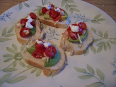 Our Mexican Bruschetta