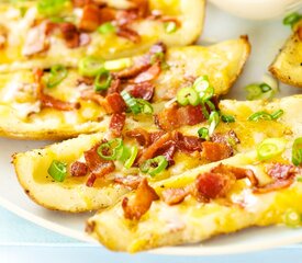 Cheesy Bacon Potato Skins