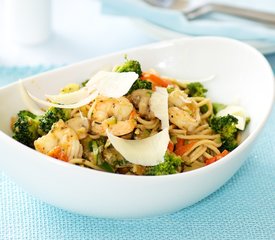 Pasta with Shrimp and Vegetables