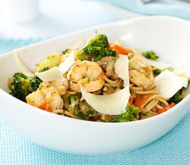 Pasta with Shrimp and Vegetables