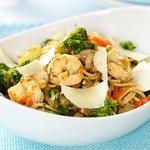 Pasta with Shrimp and Vegetables