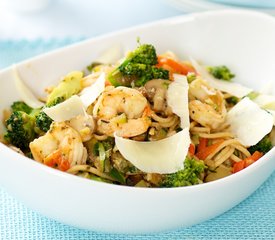 Pasta with Shrimp and Vegetables