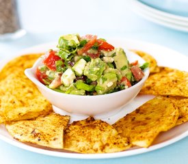 Avocado Feta Salsa - Superbowl