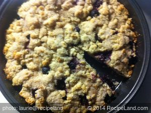 Easy Blueberry Coffee Cake recipe