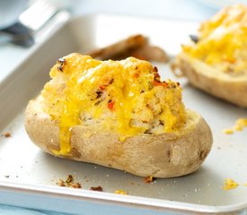 Twice-Baked Potatoes with Cheese and Chilies