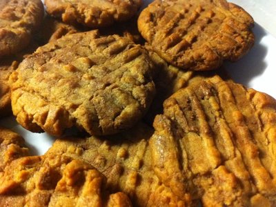 Chocolate Marbled Peanut Butter Cookies