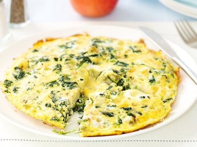 Potato and Spinach Frittata 