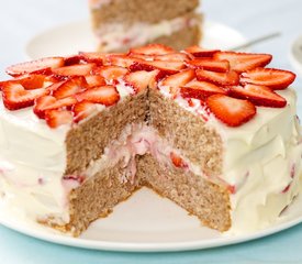 Super Moist Tripple Strawberry Cake