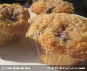 My Mom's Blueberry Muffins