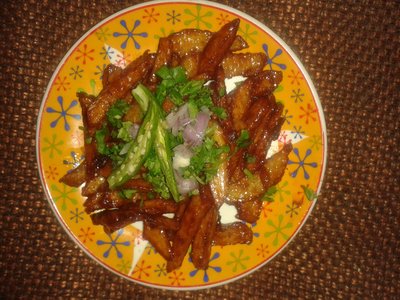 Sweet and Sour Potatoes 