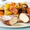 Balsamic Roasted Chicken Breast with Carrots and Potatoes