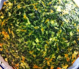 Impossible Crustless Spinach Quiche