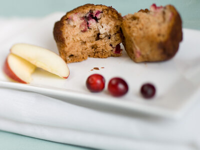 Apple Cranberry Muffins