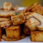 Sichuan Stir-fry Tofu with Mushrooms