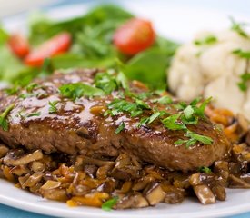 Salisbury Steaks with Mushroom Sauce