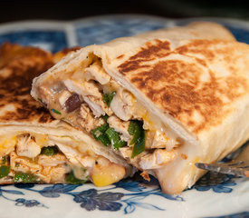 Cheesy Chicken Burritos