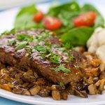 Salisbury Steaks with Mushroom Sauce