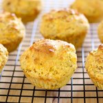 Chile Cheese Cornbread Muffins