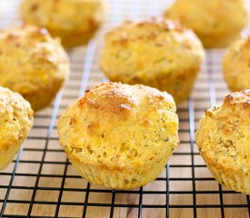 Chile Cheese Cornbread Muffins