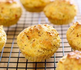 Chile Cheese Cornbread Muffins