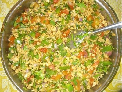 Quick Delicious Diet Food (Soya Bean Bhel)