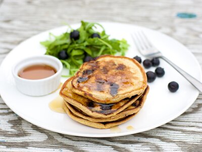 Blueberry Buttermilk Pancakes