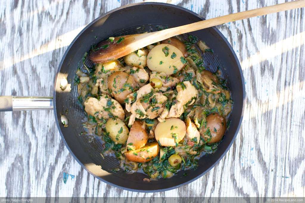 Skillet Chicken Dinner recipe
