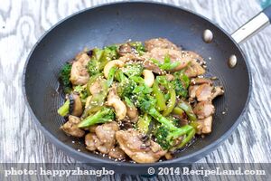 Stir-Fry Chicken and Broccoli