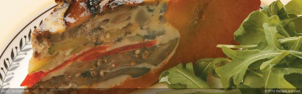 Japanese Pumpkin Frittata Served with Bush Tomato Chutney