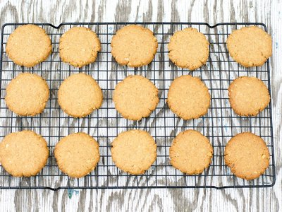 Crisscross Peanut Butter Cookies