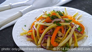 Simple Yellow Beans Salad