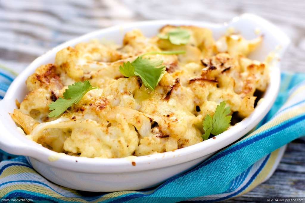 Cauliflower Au Gratin recipe