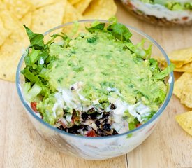 7 Layer Tortilla Chip Dip