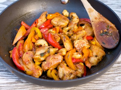 Crispy Chicken Stir-Fry