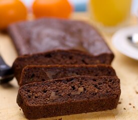 Almost Whole Wheat Chocolate Zucchini Bread