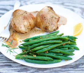 Dry Sauteed Green Beans