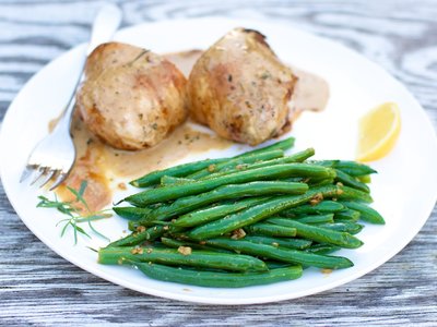 Dry Sauteed Green Beans