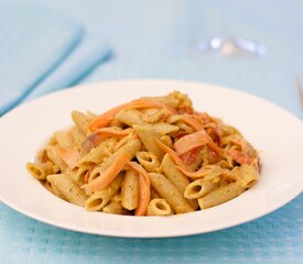 Penne Ala Vodka and Smoked Salmon