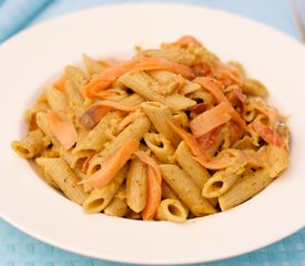 Penne Ala Vodka and Smoked Salmon