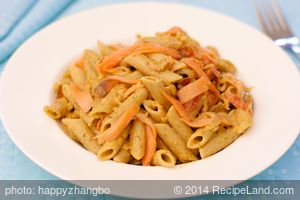 Penne Ala Vodka and Smoked Salmon